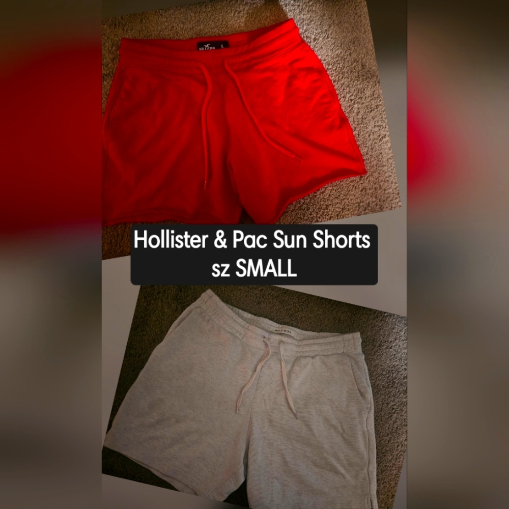 Hollister & PacSun Sz Small Short Lot Of 2